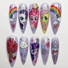 My Little Pony Cartoon Handmade Press On Nails
