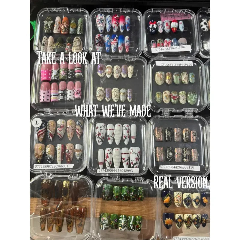Studio Ghibli Anime Movies (Style 2) Handmade Press On Nails