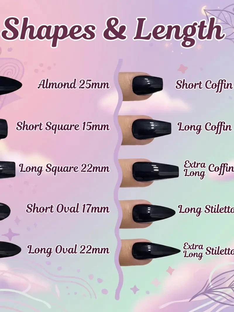 Coraline Movie (Style 3) Handmade Press On Nails