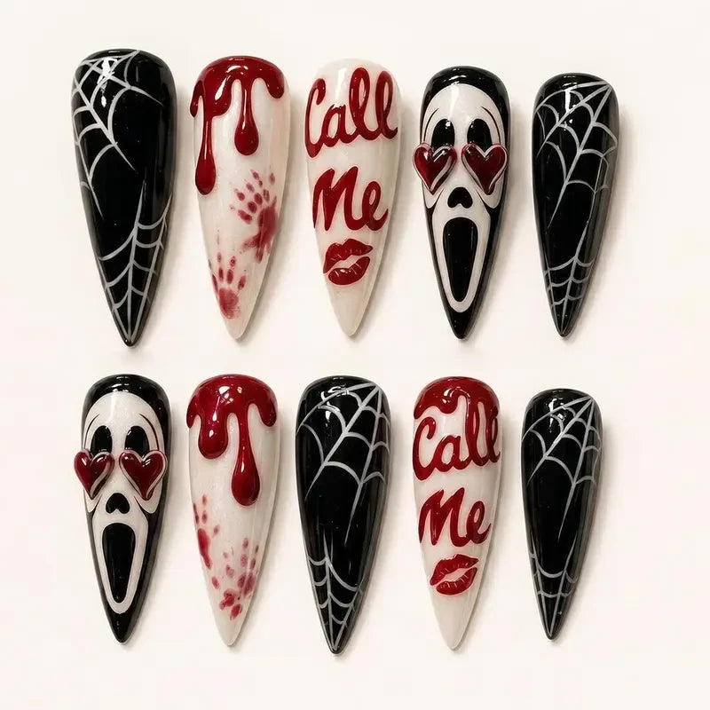 Scream Horror Movie (Style 2) Handmade Press On Nails