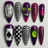 Alice in Wonderland Handmade Press On Nails