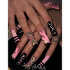 Y2K Juicy / Playboy Handmade Press On Nails