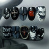 Death Note Anime Gothic Handmade Press On Nails