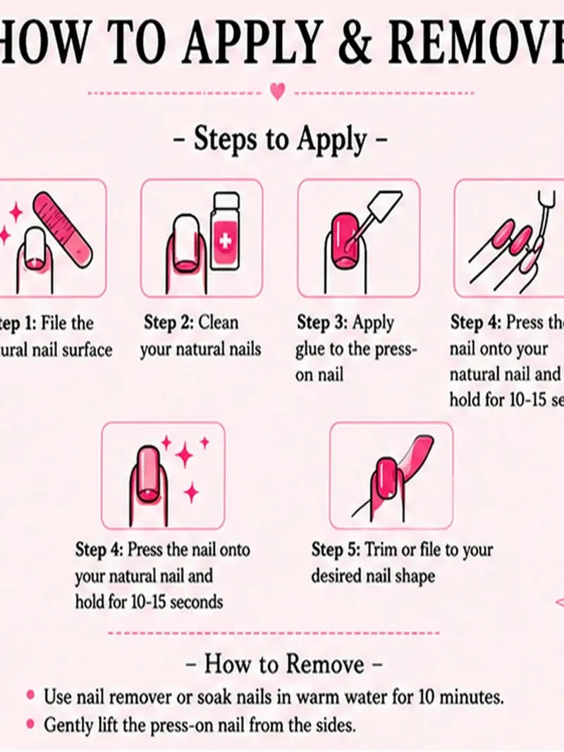 Pink Spiderman Superhero Handmade Press-On Nails