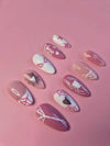 Pink Spiderman Superhero Handmade Press-On Nails