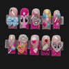My Little Pony Pinkie Pie Handmade Press On Nails