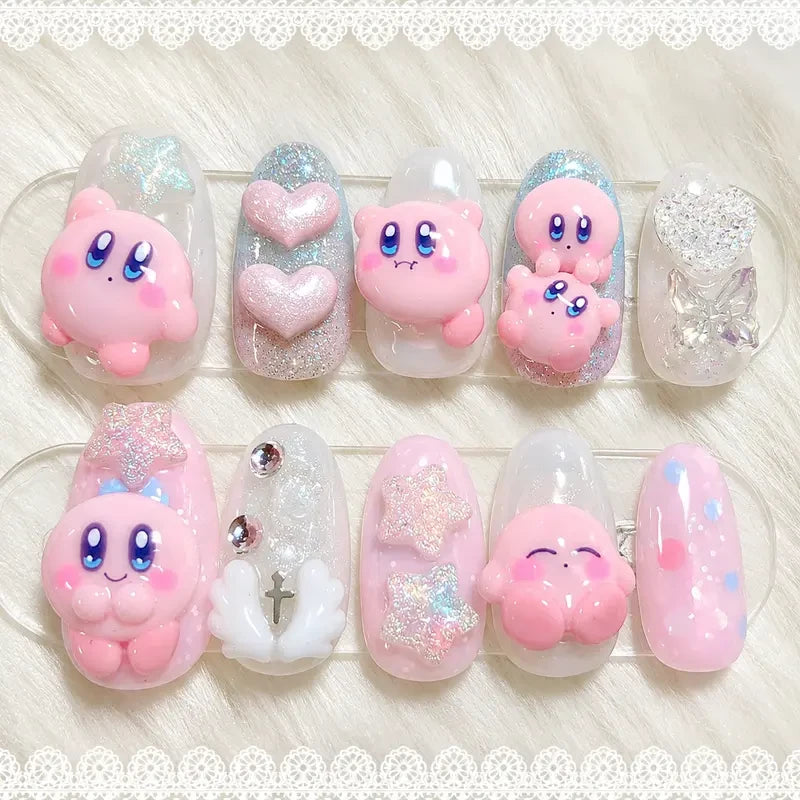 Kirby Handmade Press On Nails