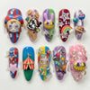 The Amazing Digital Circus TADC (Style 3) Handmade Press On Nails
