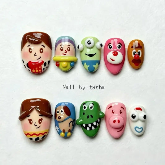Toy Story (Style 2) Handmade Press On Nails