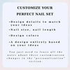 Gengar &amp; Mimikyu Ghost Type Pokemon Handmade Press On Nails