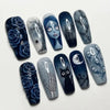 Corpse Bride Handmade Press On Nails