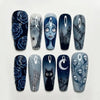 Corpse Bride Handmade Press On Nails