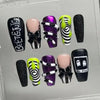 Beetlejuice (Style 2) Handmade Press On Nails