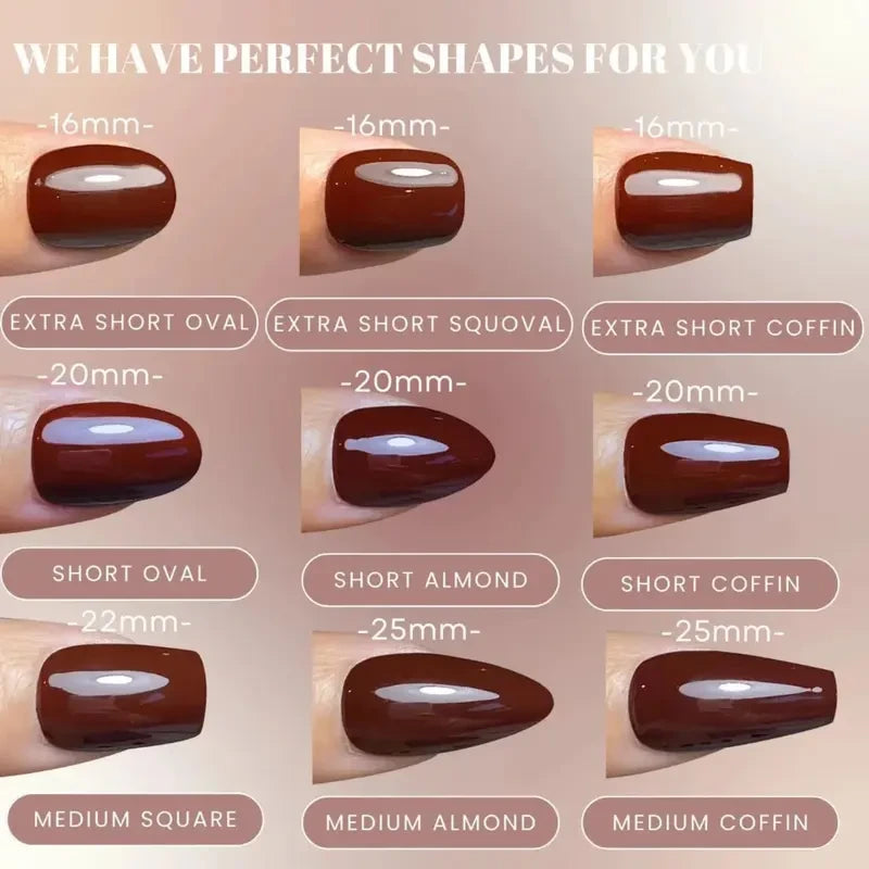 Dr. Pepper Handmade Press on Nail Set
