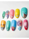 Spongebob Squarepants Cartoon (Style 4) Handmade Press-On Nails