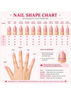 Rainbow Glitter Handmade Press On Nails