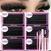 Lash Extension Kit 800 Pieces - 50D-100D, 30D-80D, 60D-150D
