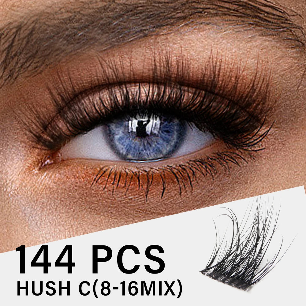 Individual Lash Clusters DIY Eyelash Extension