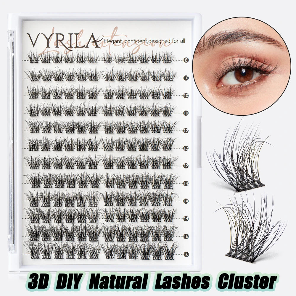 Individual Lash Clusters DIY Eyelash Extension