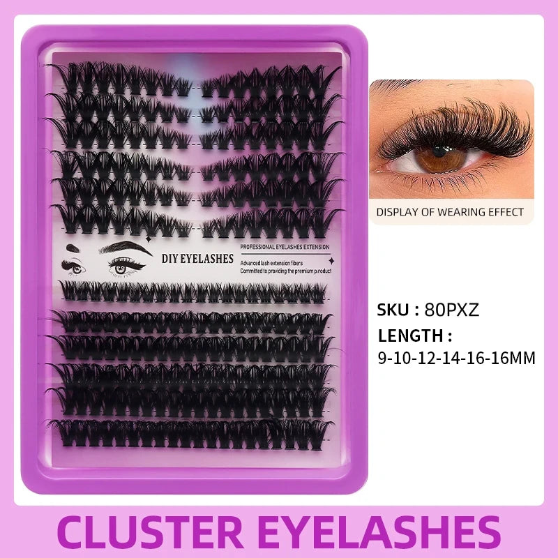 Segmented Lash Clusters - 60D-100D, 60P-200P