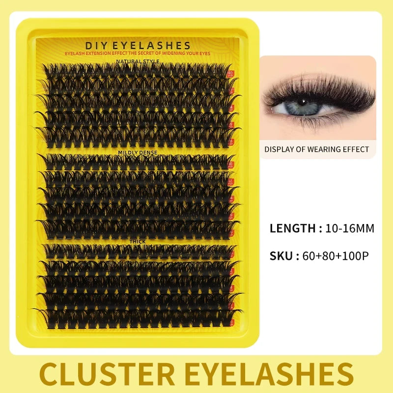 Segmented Lash Clusters - 60D-100D, 60P-200P