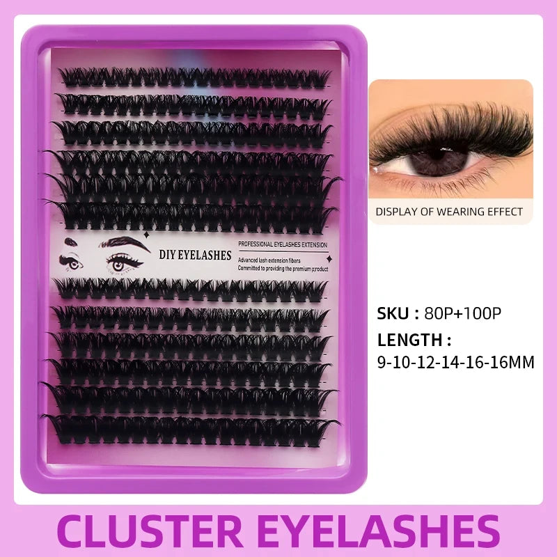 Segmented Lash Clusters - 60D-100D, 60P-200P