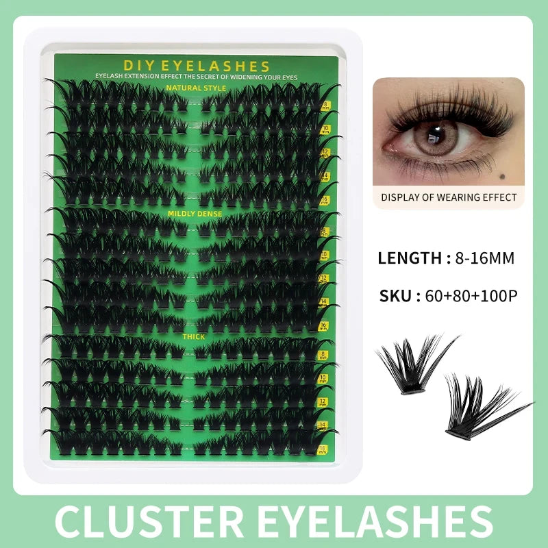 Segmented Lash Clusters - 60D-100D, 60P-200P