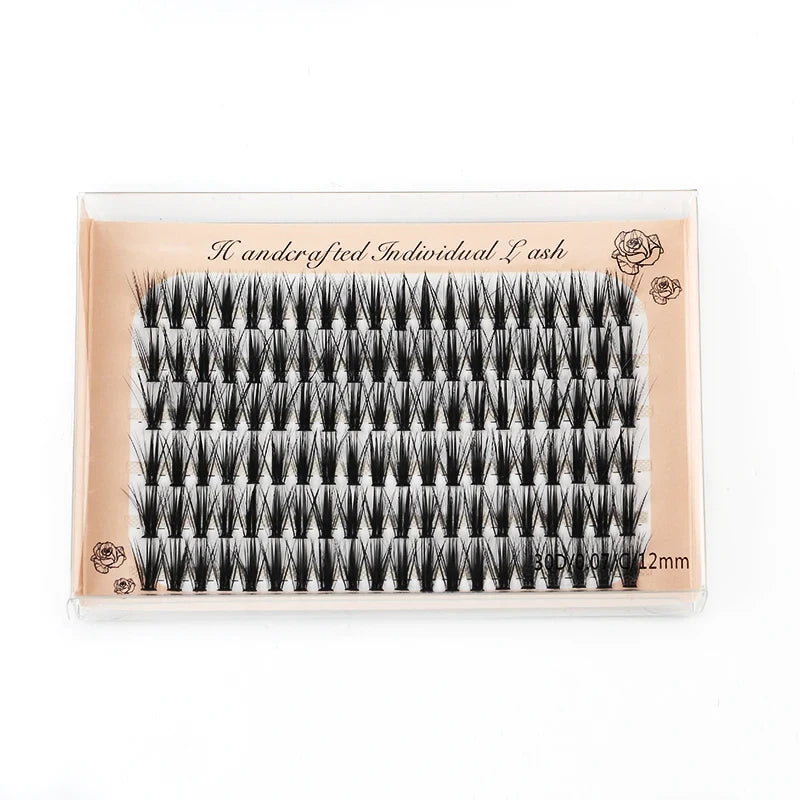 Individual Cluster Eyelashes 120 Pieces, 8mm-13mm
