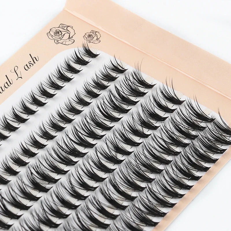 Individual Cluster Eyelashes 120 Pieces, 8mm-13mm