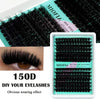 Thick Faux Mink Eyelash Clusters - 50D-150D