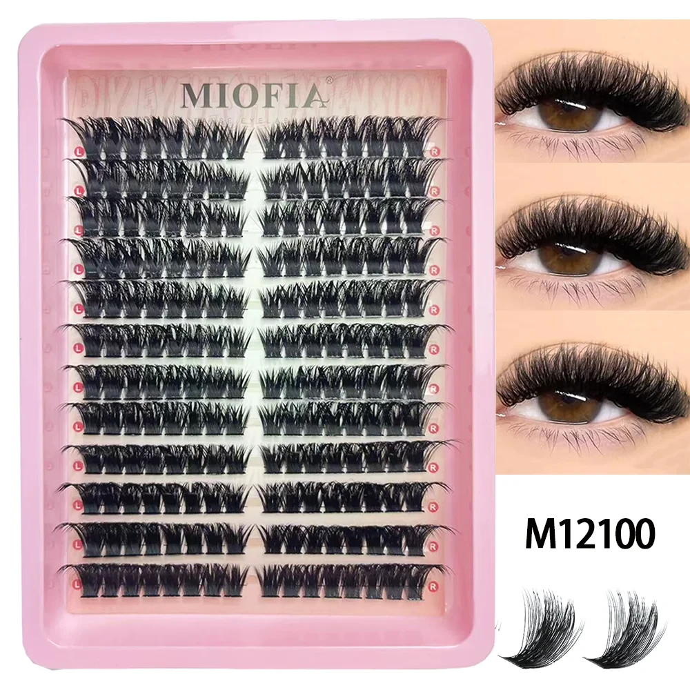 Thick Faux Mink Eyelash Clusters - 50D-150D
