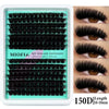 Thick Faux Mink Eyelash Clusters - 50D-150D