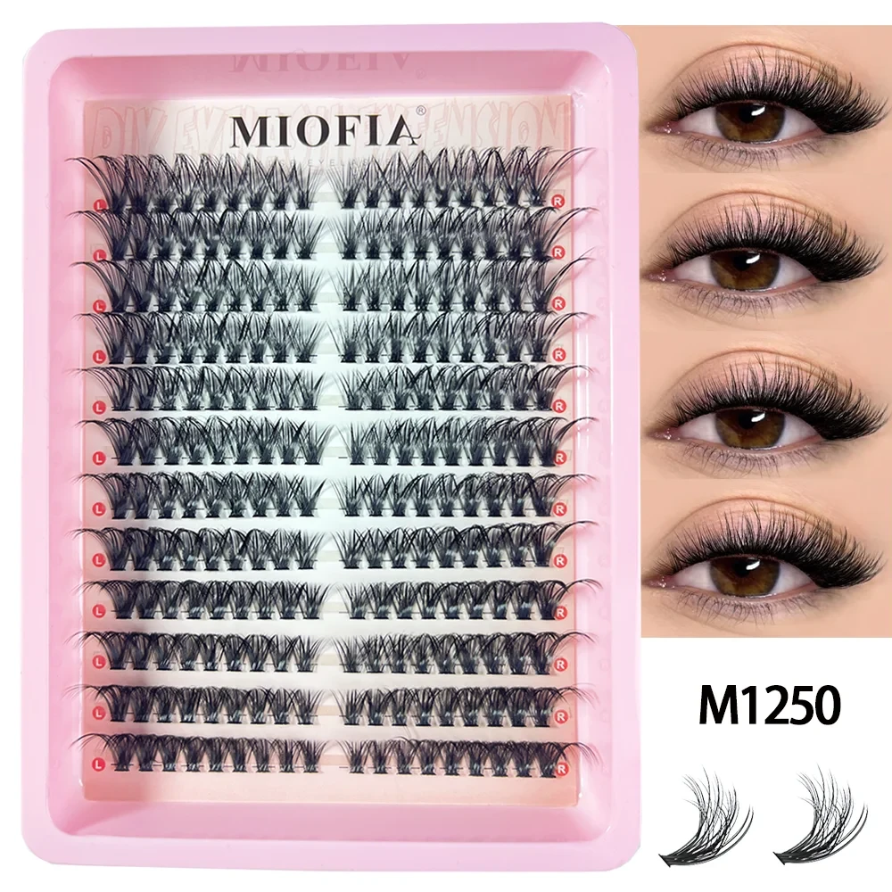 Thick Faux Mink Eyelash Clusters - 50D-150D