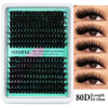 Thick Faux Mink Eyelash Clusters - 50D-150D