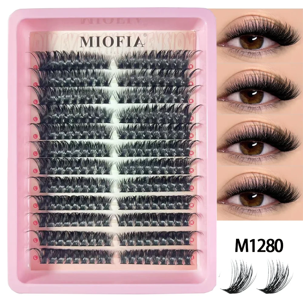 Thick Faux Mink Eyelash Clusters - 50D-150D