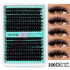 Thick Faux Mink Eyelash Clusters - 50D-150D