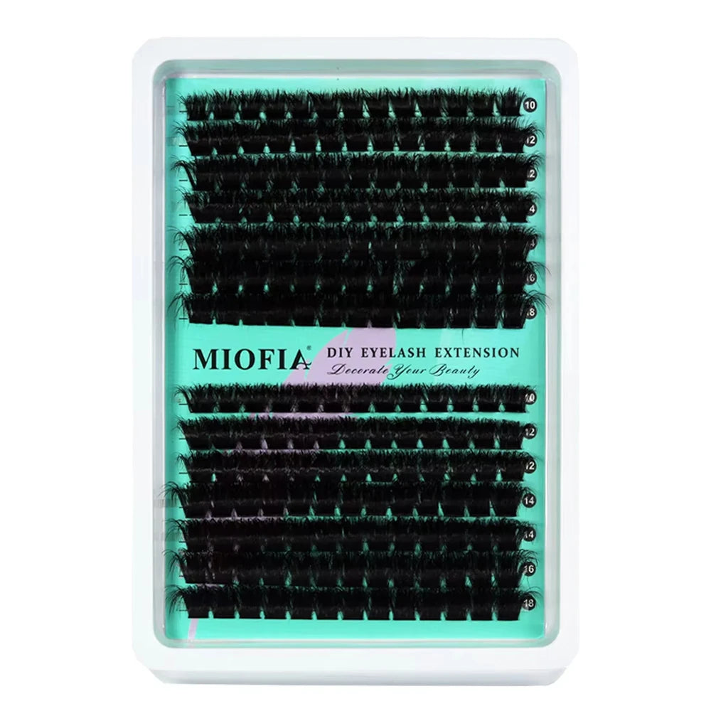 Thick Faux Mink Eyelash Clusters - 50D-150D