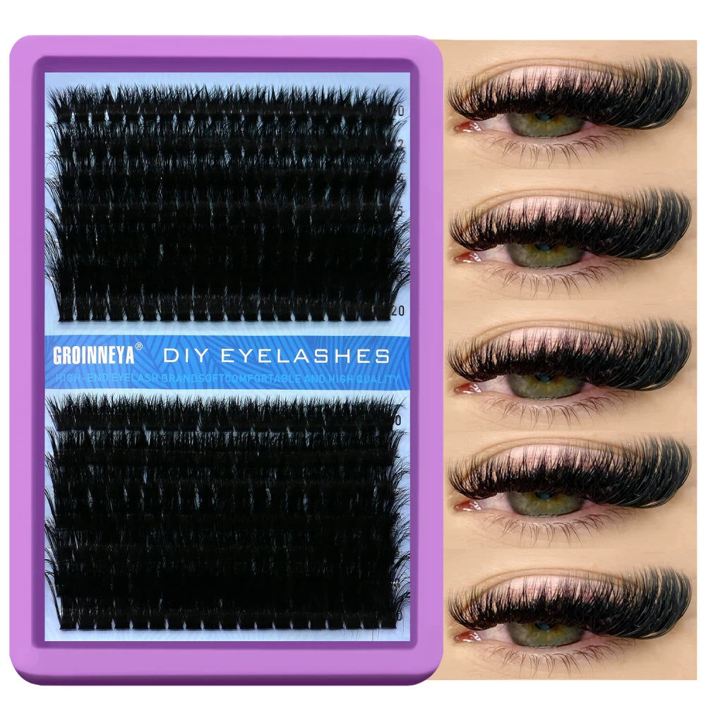 Mix Styles Individual Lash Clusters