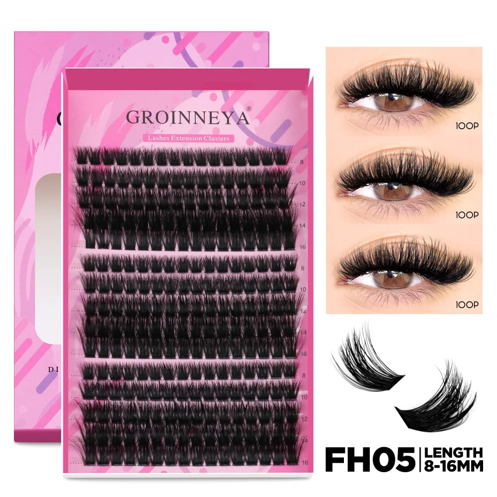 Mix Styles Individual Lash Clusters