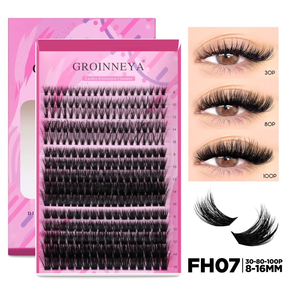 Mix Styles Individual Lash Clusters