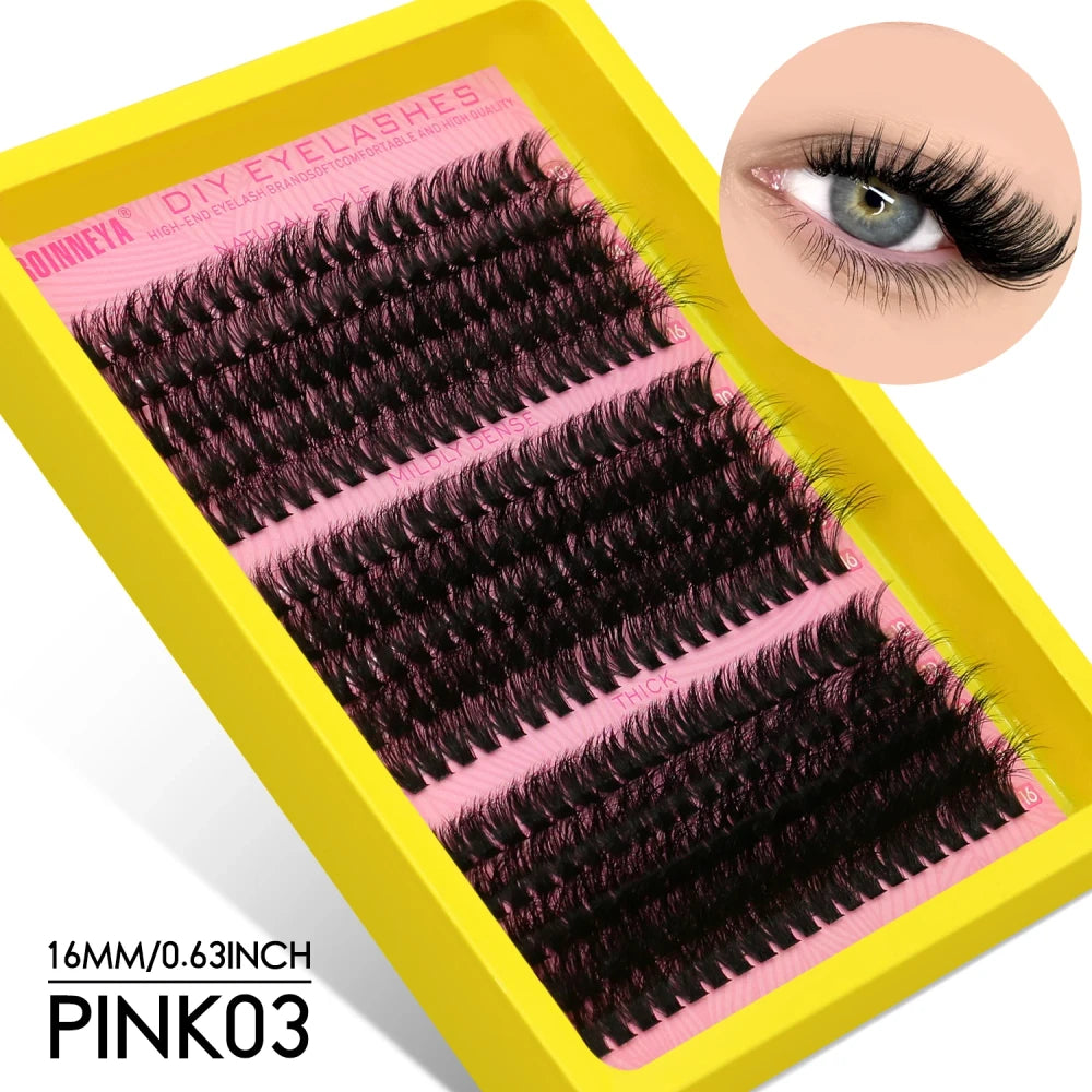 Mix Styles Individual Lash Clusters