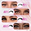 800/640/200 Piece Fluffy Eyelash Cluster Book