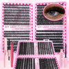 800/640/200 Piece Fluffy Eyelash Cluster Book