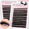 Fluffy, Wispy, Faux Mink Lash Clusters