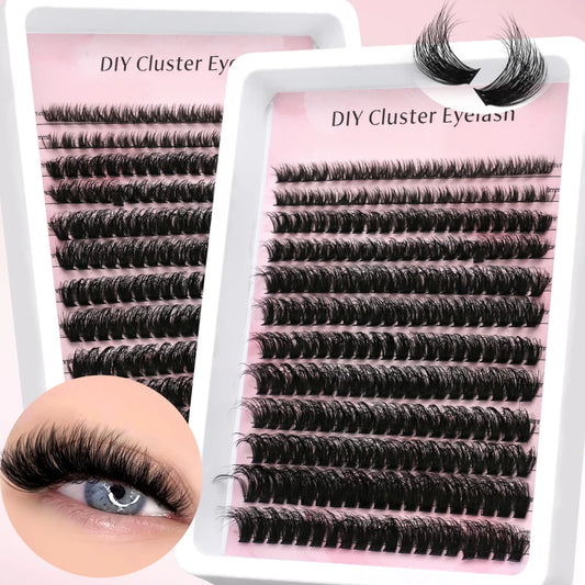 Fluffy, Wispy, Faux Mink Lash Clusters