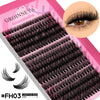 Fluffy, Wispy, Faux Mink Lash Clusters