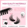 Fluffy, Wispy, Faux Mink Lash Clusters