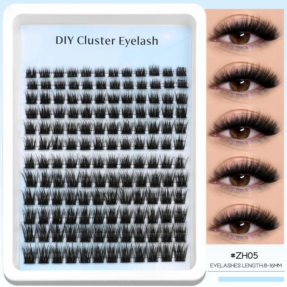 Fluffy, Wispy, Faux Mink Lash Clusters