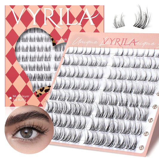 DIY Lash Cluster Extension Kit - D Curl, 8-16mm