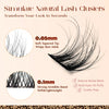 DIY Lash Cluster Extension Kit - D Curl, 8-16mm